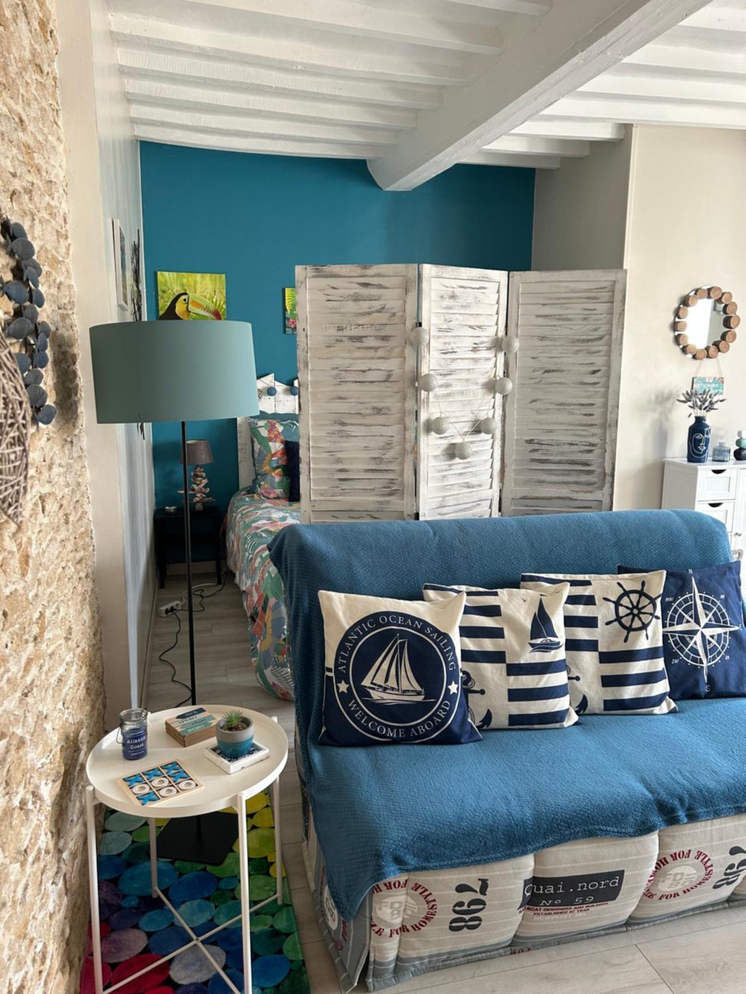 Studio Cosy De Luc Luc-sur-Mer Bagian luar foto