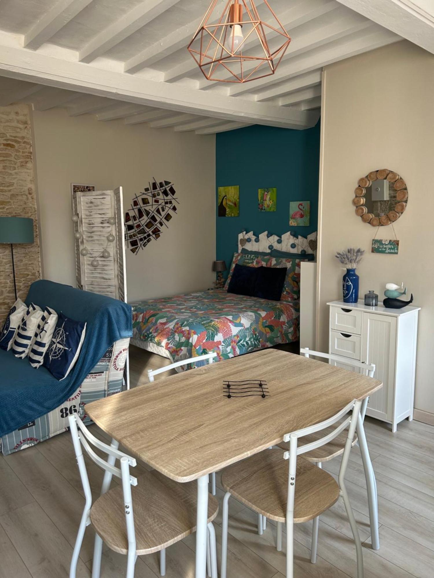 Studio Cosy De Luc Luc-sur-Mer Bagian luar foto